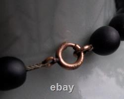21 VICTORIAN edwardian faux coral JEWELRY necklace mourning period costumes
