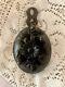 Antique Victorian Gutta Percha Mourning Locket