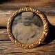 Antique Victorian Mourning Brooch Photo of Baby Memorial Jewelry