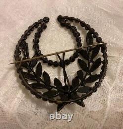 Antique Victorian Mourning JewelryBroochesPinWatchHat PinsShoulder Jewelry