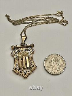 Antique Victorian Taille d'Epergne Momento Mori Mourning 3D Bars Locket AS IS