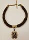 Antique Victorian woven Hair chain and MASONIC Fob gold filled