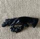 Antique victorian mourning brooch