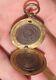 Victorian Mourning Hair Locket Double Case with CHERUBS Brooch BRAIDED HAIR NC