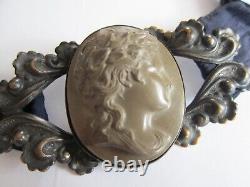 Victorian Ribbon Belt / Buckle withCameo