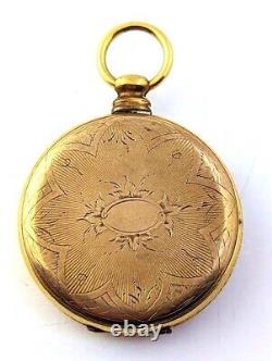 Vintage Mourning Locket Necklace, 1800's, Vintage Jewelry